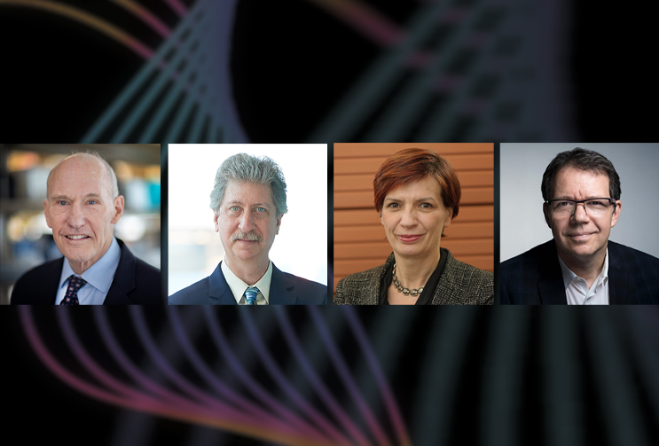 Developers of the technology behind CAR T-cell therapies for cancer and winners of the 2025 Merkin Prize in Biomedical Technology: Carl June, Bruce Levine, Isabelle Rivière, Michel Sadelain (left to right) Developers of the technology behind CAR T-cell therapies for cancer and winners of the 2025 Merkin Prize in Biomedical Technology: Carl June, Bruce Levine, Isabelle Rivière, Michel Sadelain (left to right)