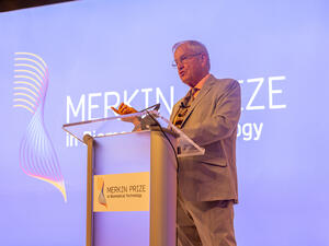 Marvin Caruthers, 2023 Merkin Prize Recipient Distinguished Professor of Biochemistry at the University of Colorado Boulder